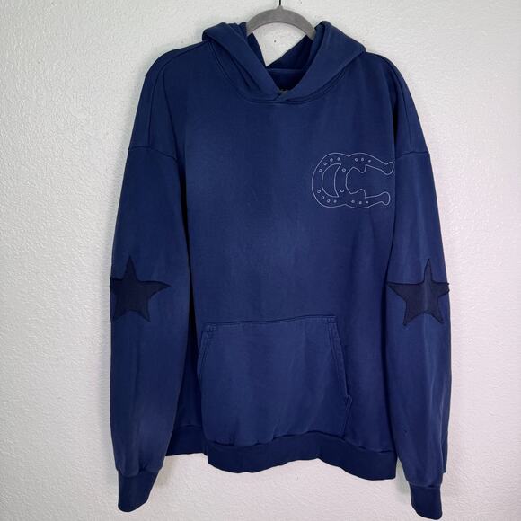 Beyonce Cowboy Carter Tour Hoodie XXL Concert Merch 16 Carriages CCT 2025 Blue - Picture 1 of 12